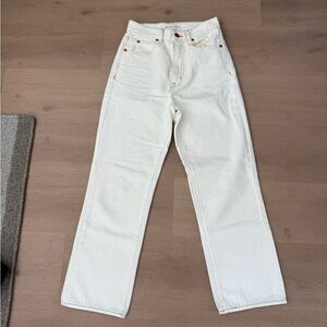 SLVRLAKE London Jeans in off white